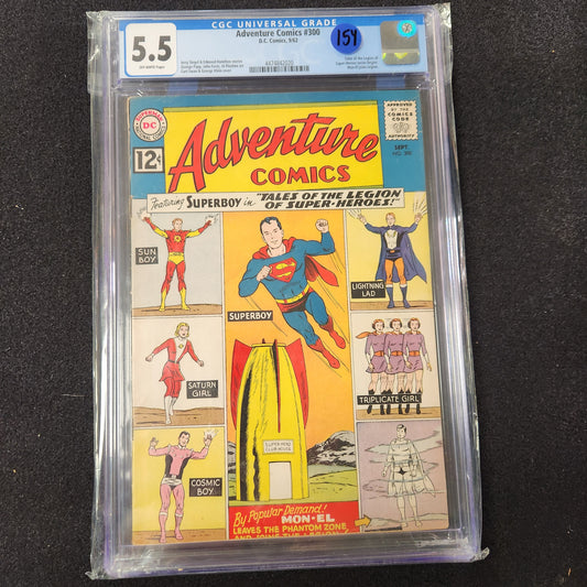 Adventure Comics Slab #300 (1962)