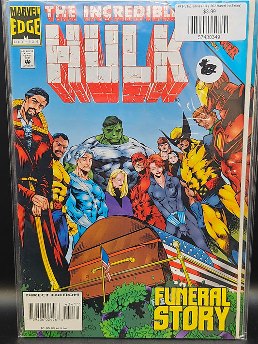 #434d Incredible Hulk (1962 Marvel 1st Series)