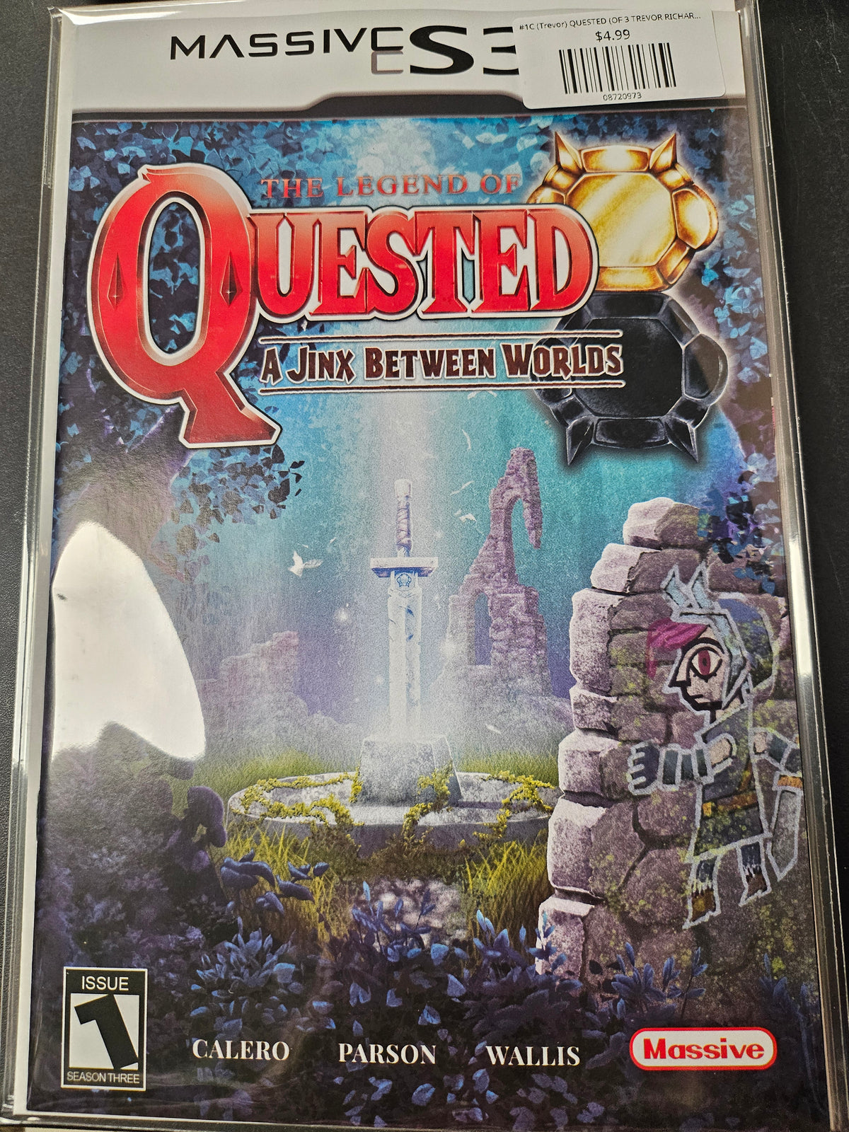 #1C (Trevor) QUESTED (OF 3 TREVOR RICHARDSON VIDEO GAME HOMAGE VAR)