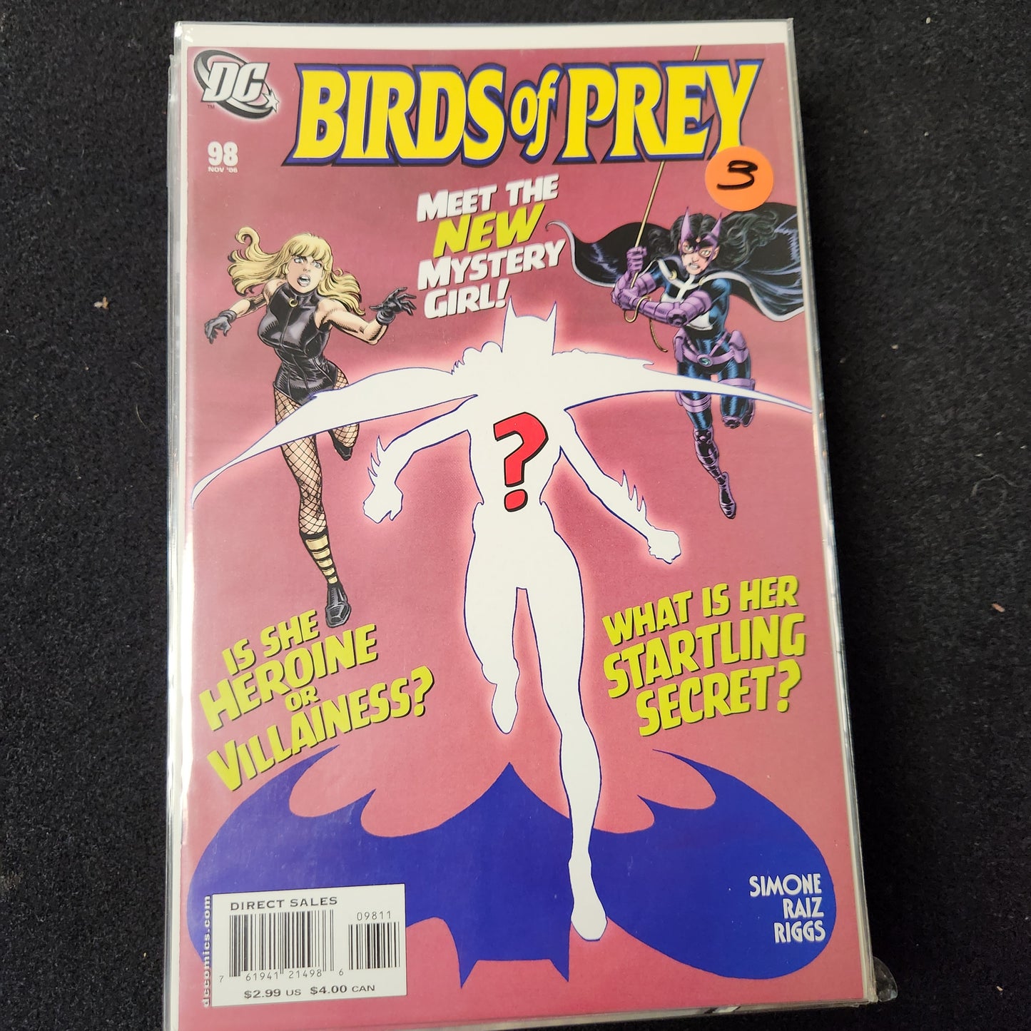 Birds of Prey – DC Comics – (1999–2009) – Volume 1 – #98