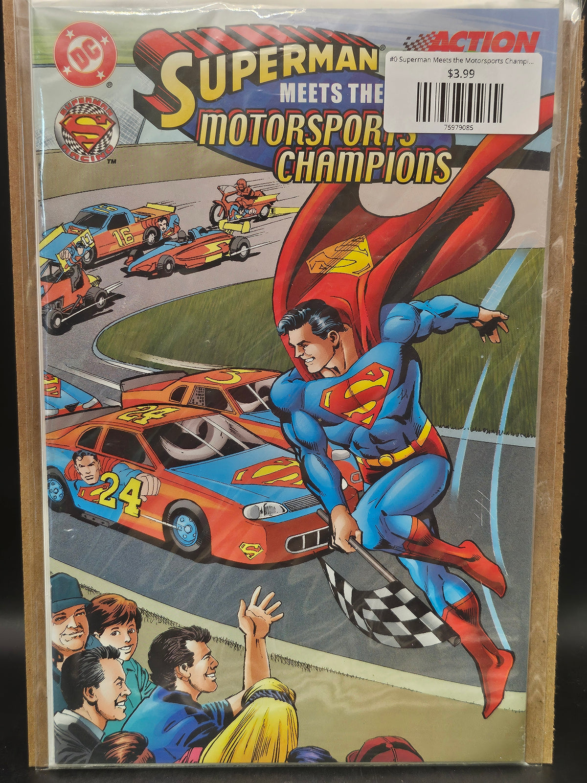 #0 Superman Meets the Motorsports Champions (1999 DC Comics)