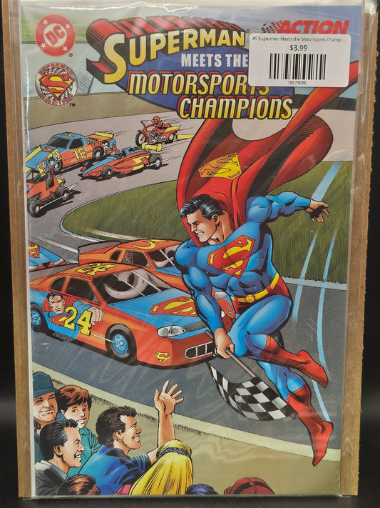 #0 Superman Meets the Motorsports Champions (1999 DC Comics)