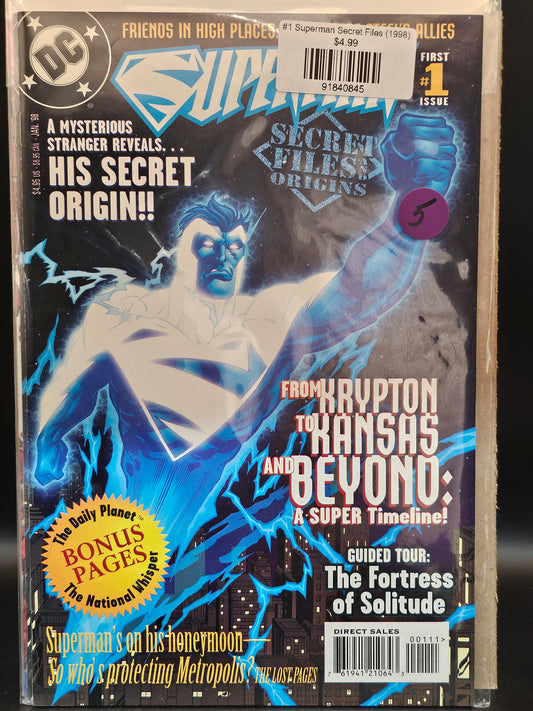 #1 Superman Secret Files (1998)