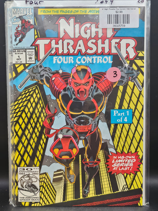 #1 Night Thrasher Four Control (1992 Marvel)