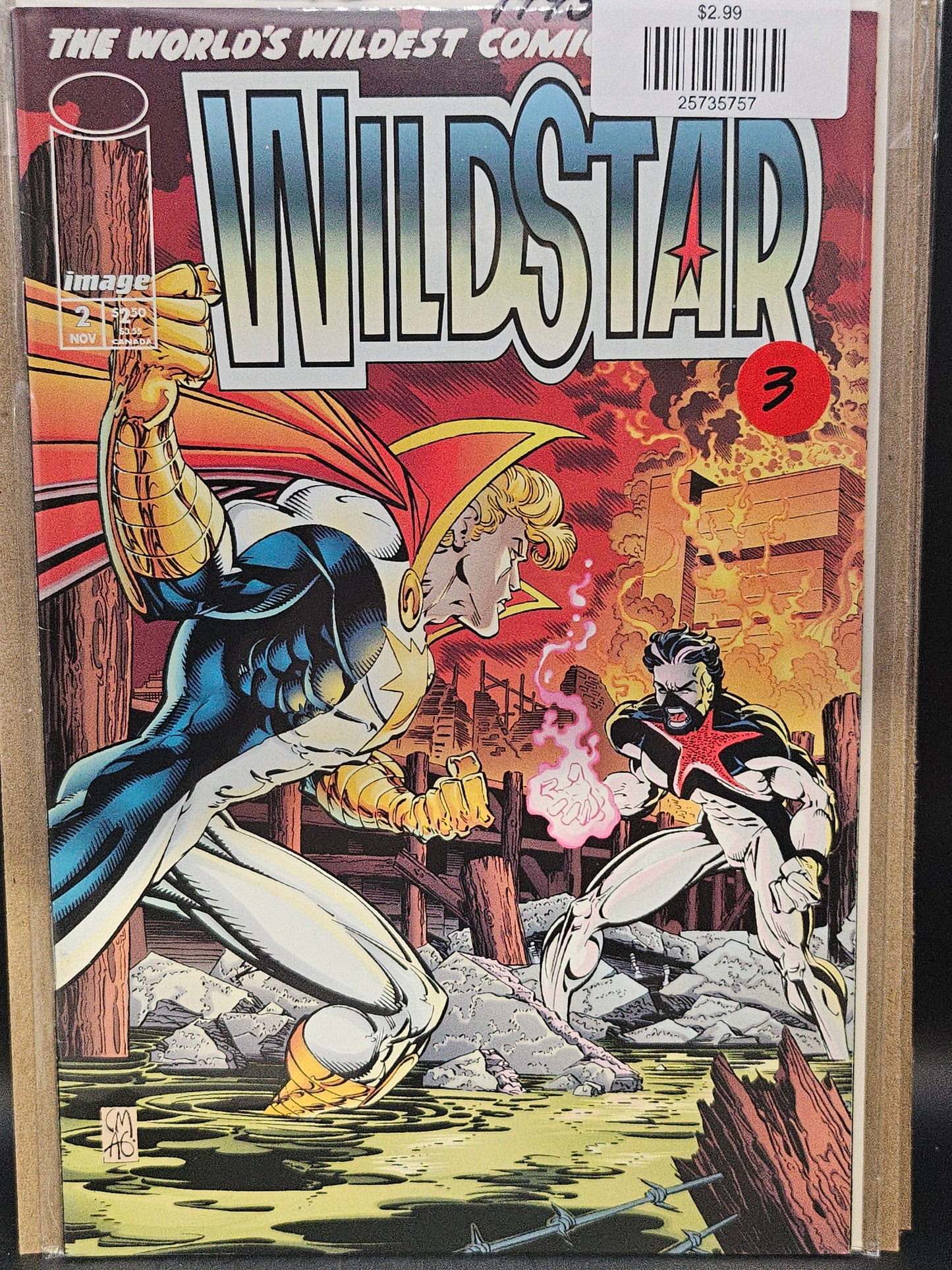#2 Wildstar (1995-1996) World's Wildest Comic