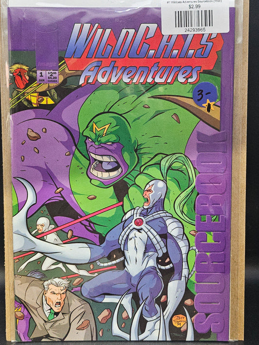 #1 Wildcats Adventures Sourcebook (1995)