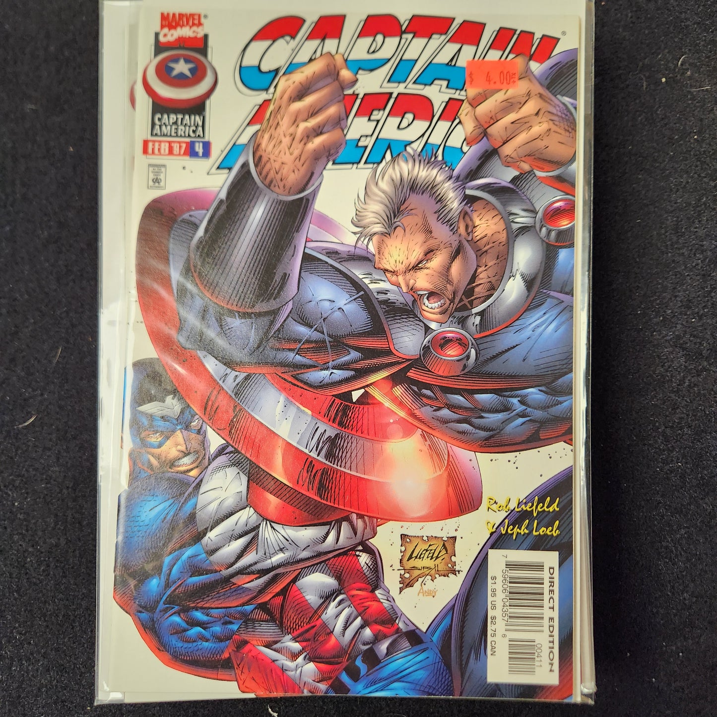 Captain America – Marvel – 1996–1997 – Volume 2 – Ongoing Series – #4