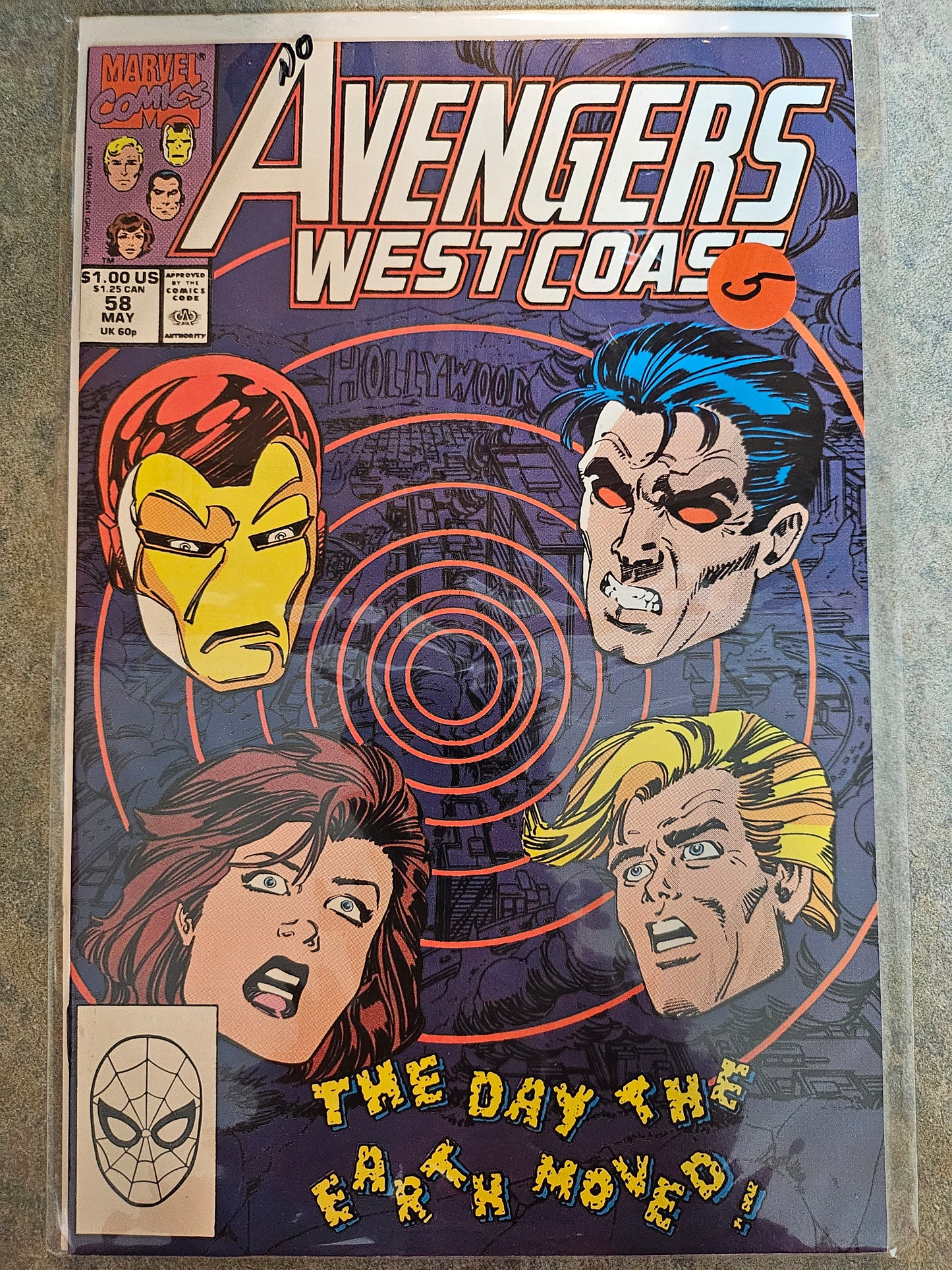 Avengers West Coast – Marvel Comics – (1989–1994) – Volume 1 – #58