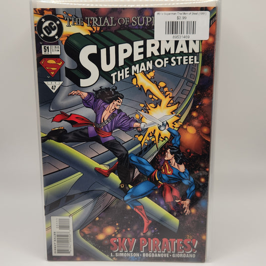 #51d Superman The Man of Steel (1991)