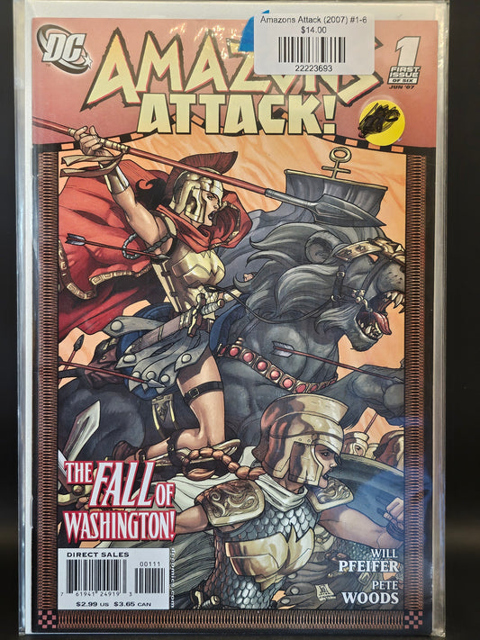 Amazons Attack (2007) #1-6