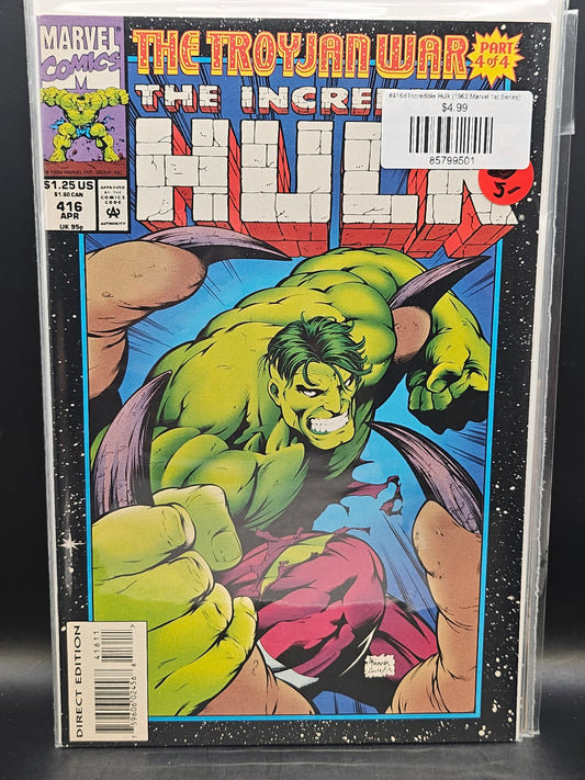 #416d Incredible Hulk (1962 Marvel 1st Series)
