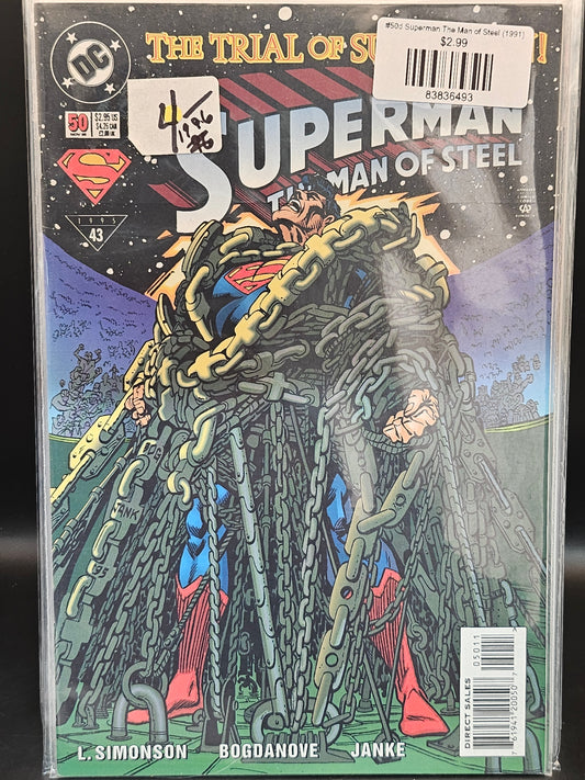 #50d Superman The Man of Steel (1991)