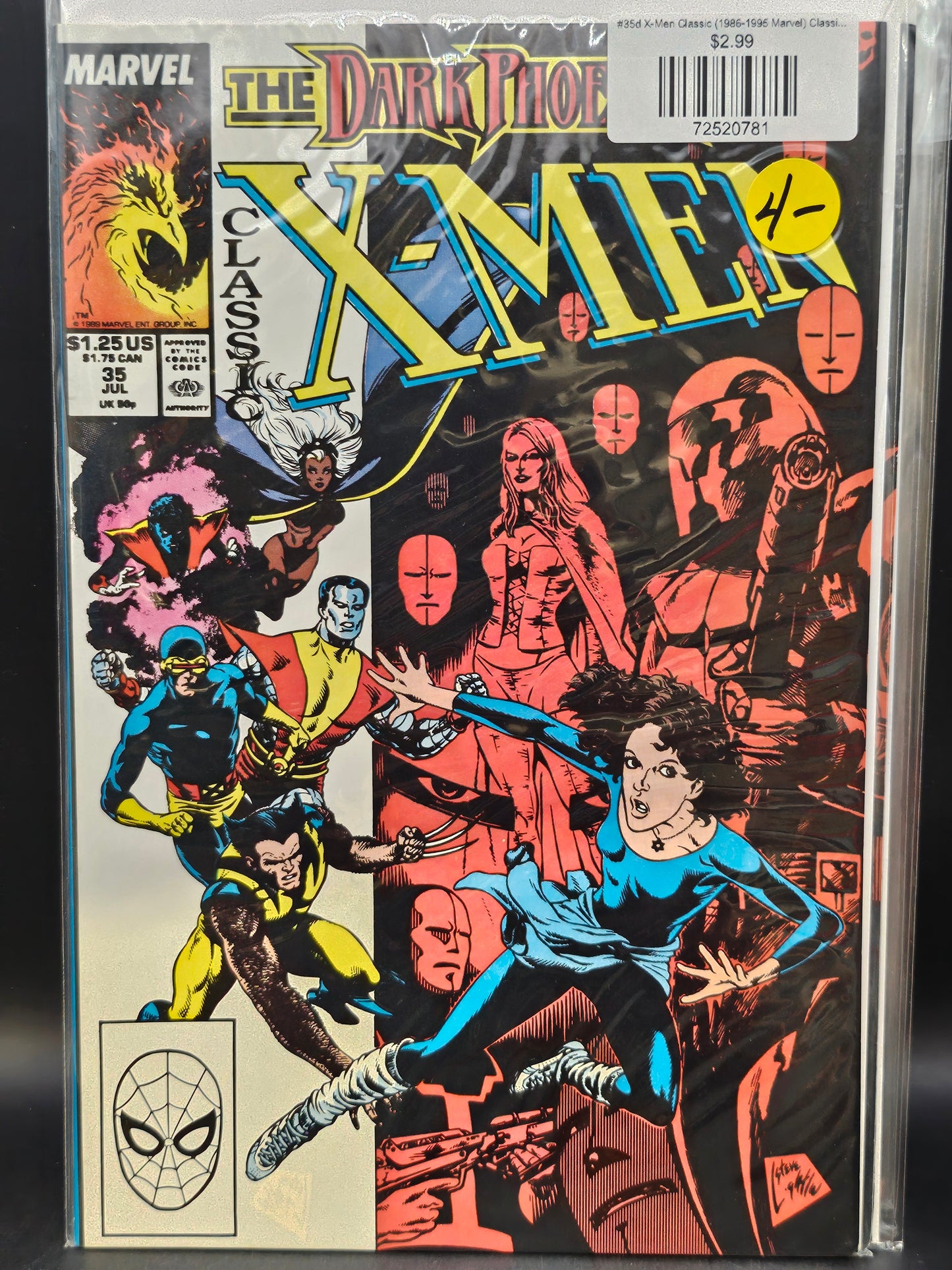 #35d X-Men Classic (1986-1995 Marvel) Classic X-Men