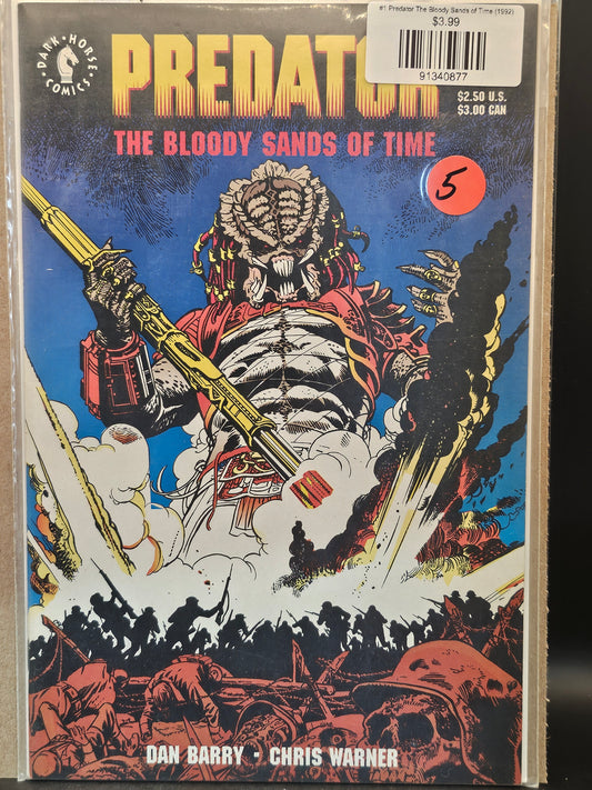 #1 Predator The Bloody Sands of Time (1992)