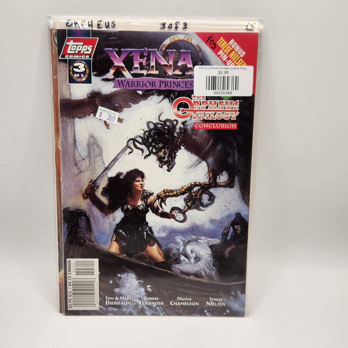 #3B Xena Warrior Princess Orpheus Trilogy (1998)