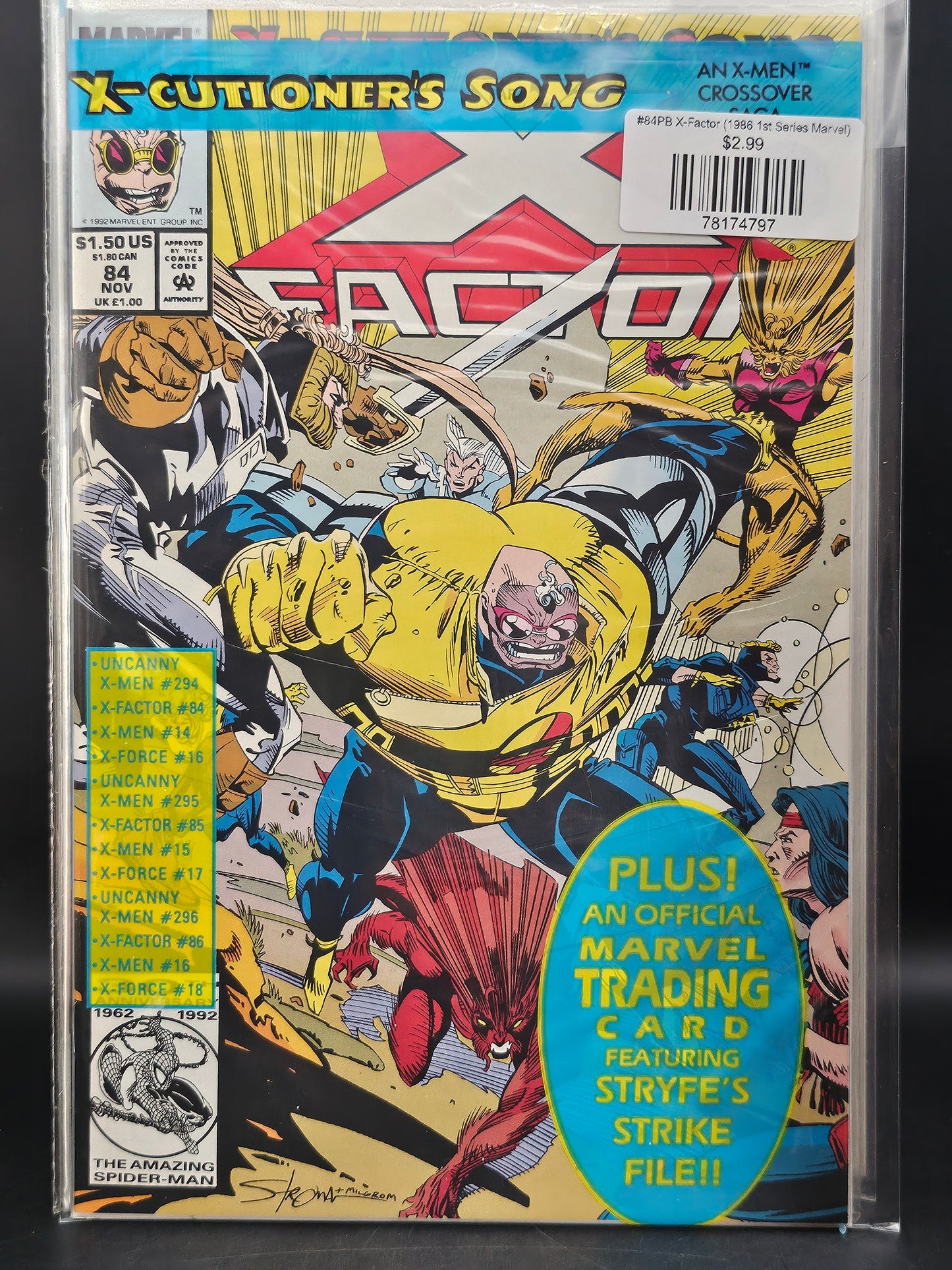 #84PB X-Factor (1986 1st Series Marvel)