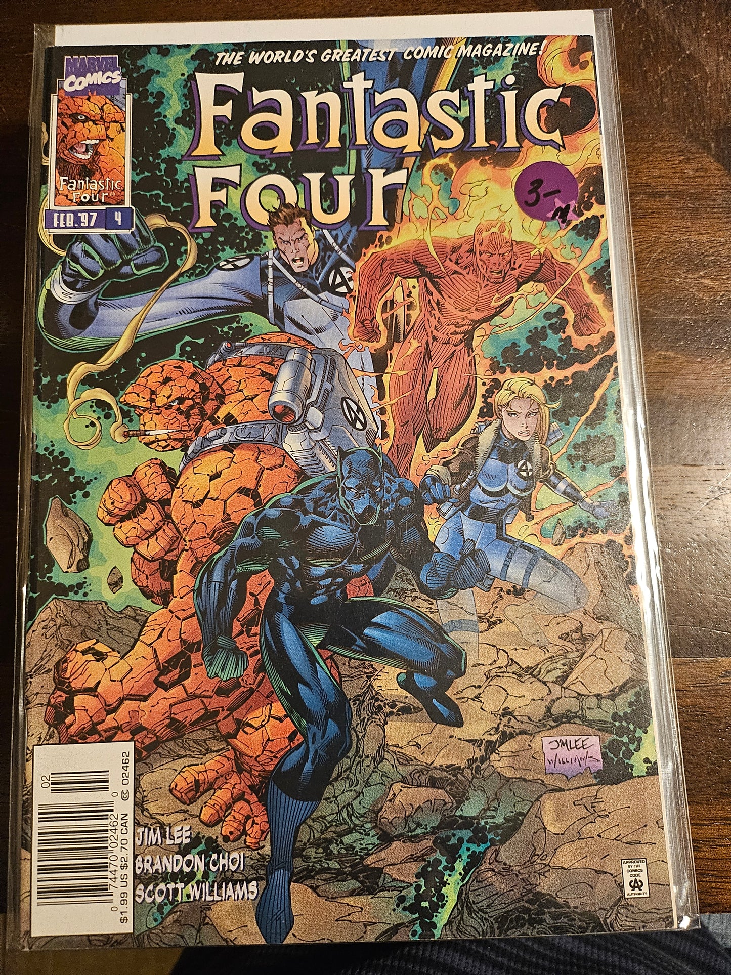 101.3 Fantastic Four – #4 – v2 (1996–1997)