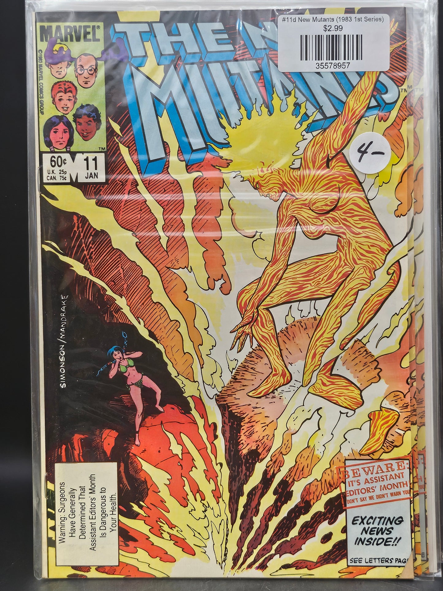 #11d New Mutants (1983 1st Series)