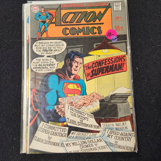 Action Comics #380 - Confessions of Superman (DC 1969)