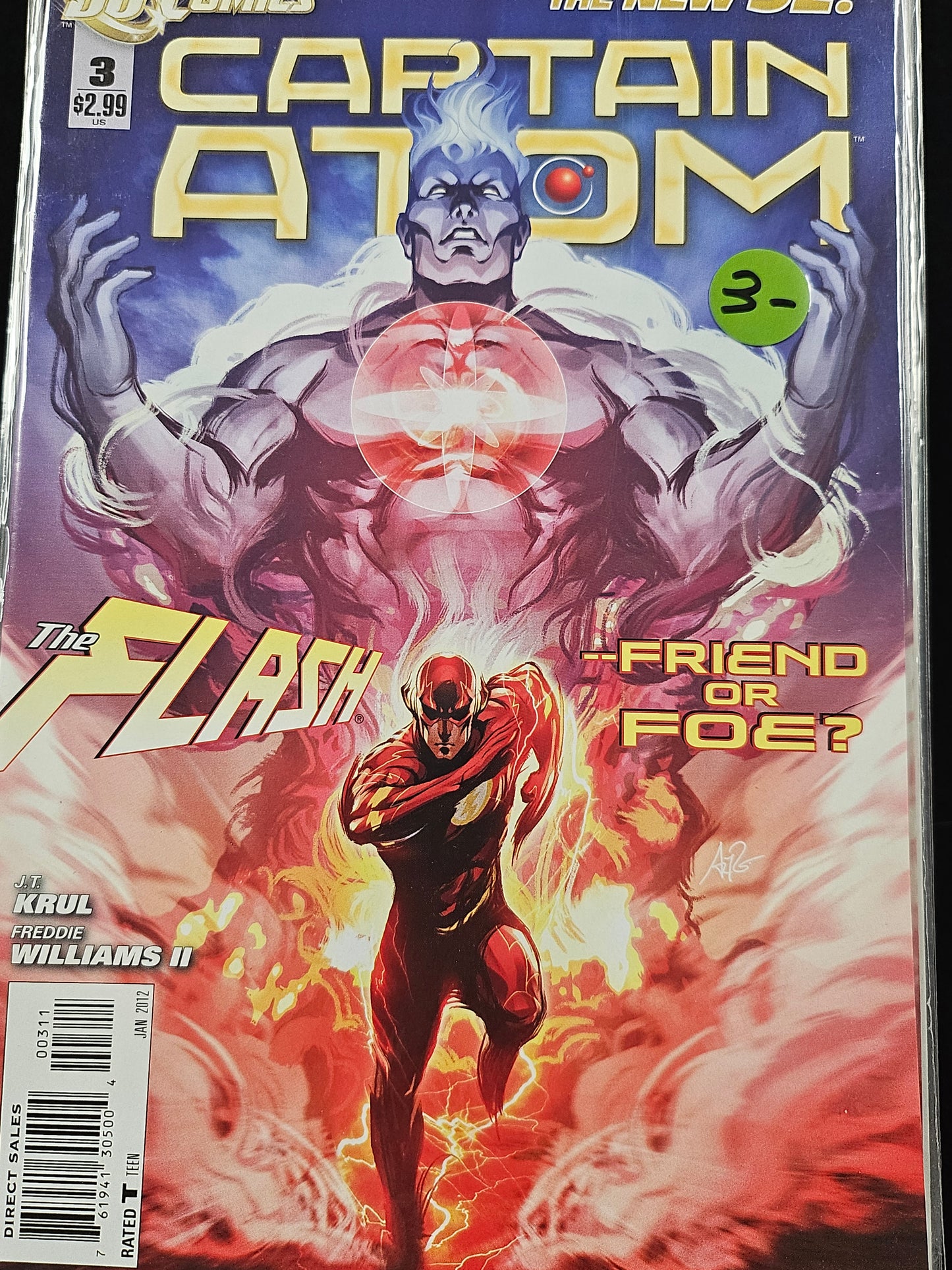 Captain Atom – DC Comics – 2011–2012 – Volume 4 – #3