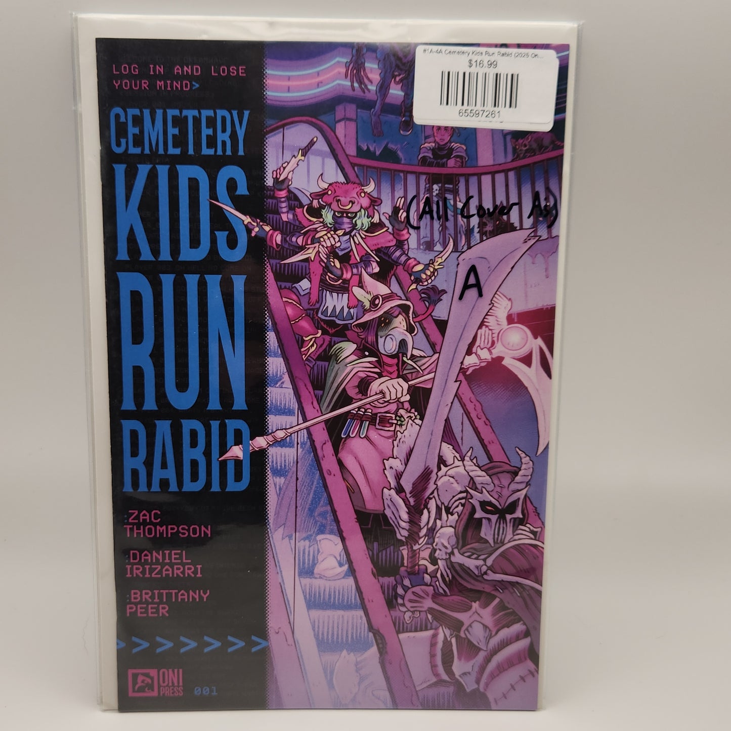 #1A-4A Cemetery Kids Run Rabid (2025 Oni Press)
