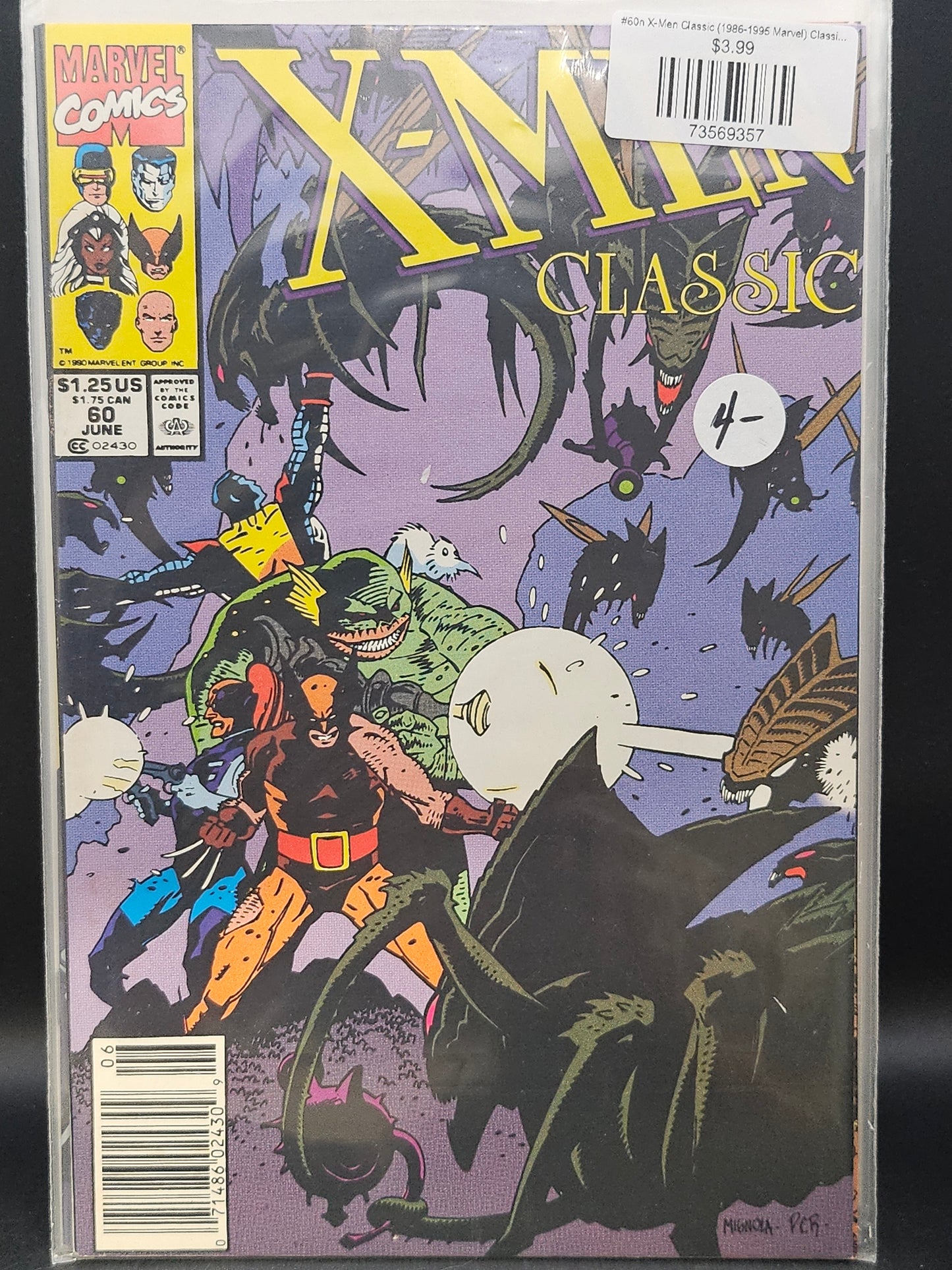 #60n X-Men Classic (1986-1995 Marvel) Classic X-Men
