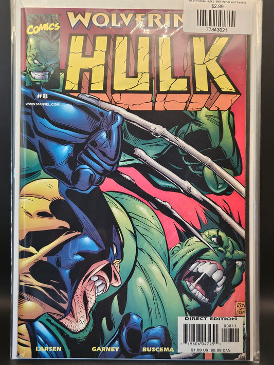 #8 Incredible Hulk (1999 Marvel 2nd Series)