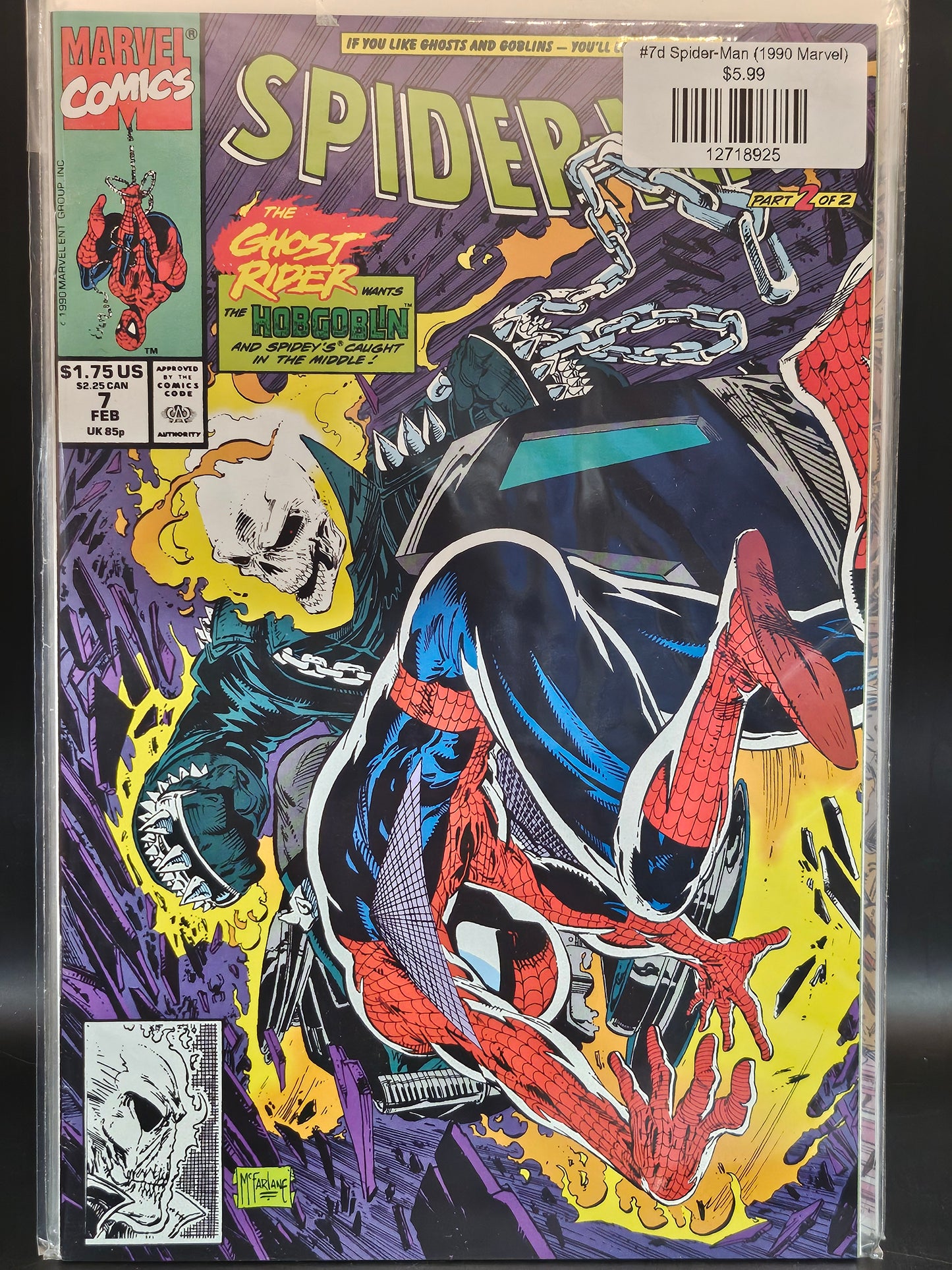 #7d Spider-Man (1990 Marvel)