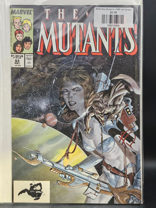 #63d New Mutants (1983 1st Series)