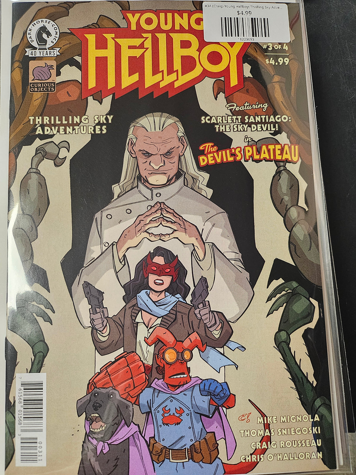 #3A (Craig) Young Hellboy: Thrilling Sky Adventures (Craig Rousseau)