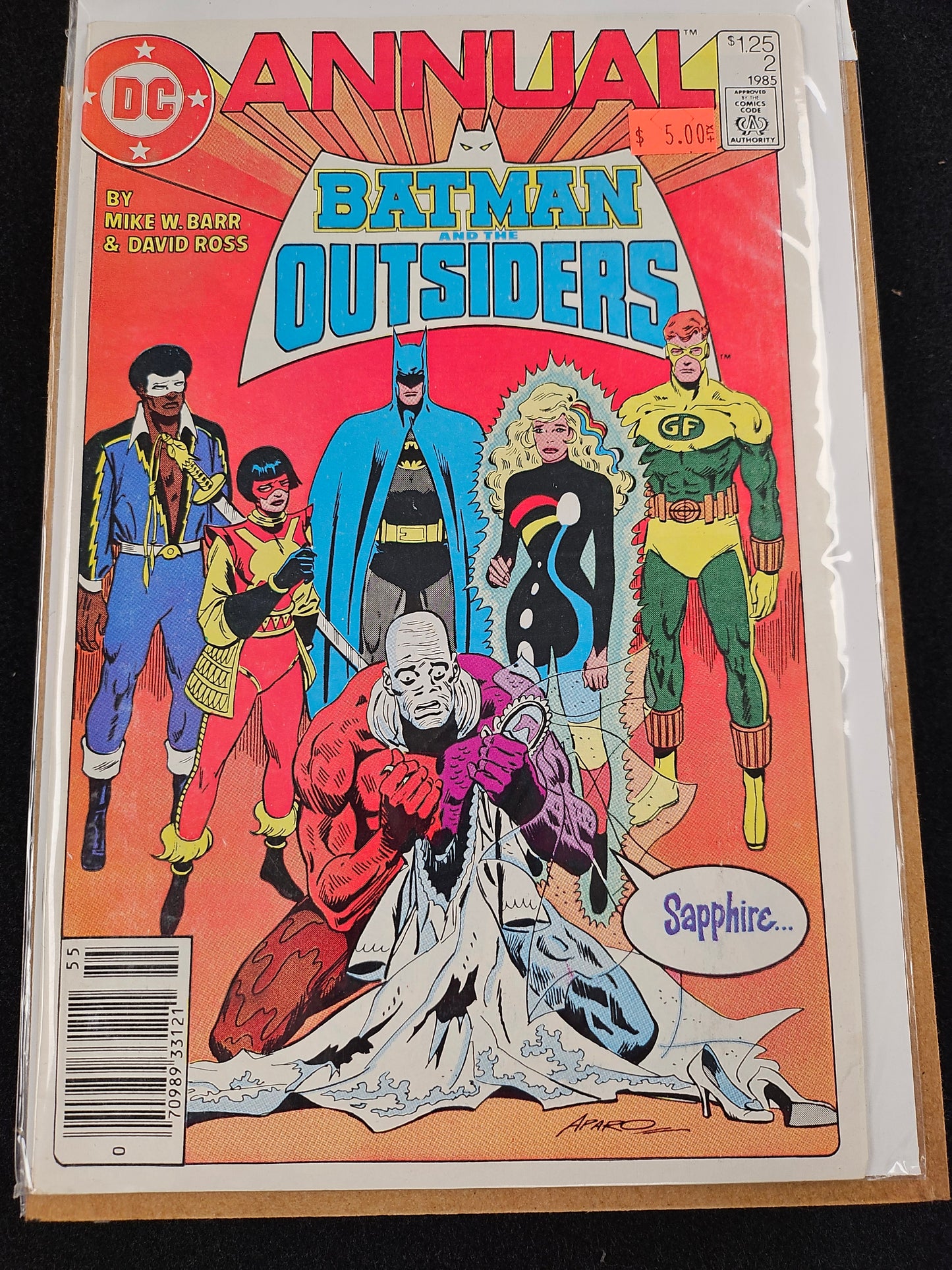 Batman and the Outsiders Annual – DC Comics – (1984–1985) – Volume 1 – Annuals #2
