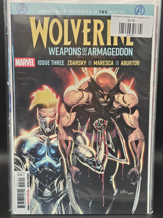 #3A Wolverine Weapons of Armageddon (2026 Marvel)