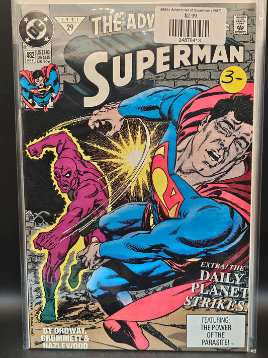 #482d Adventures of Superman (1987)