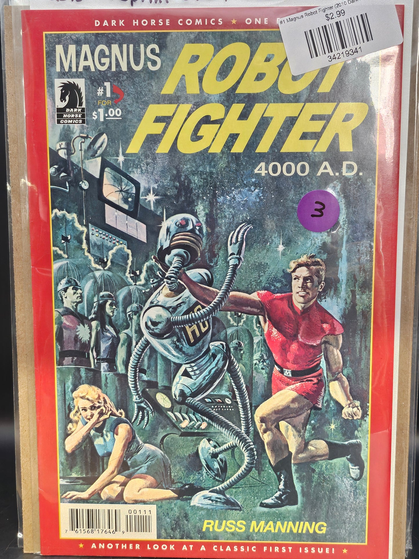 #1 Magnus Robot Fighter (2010 Dark Horse 1 For 1)