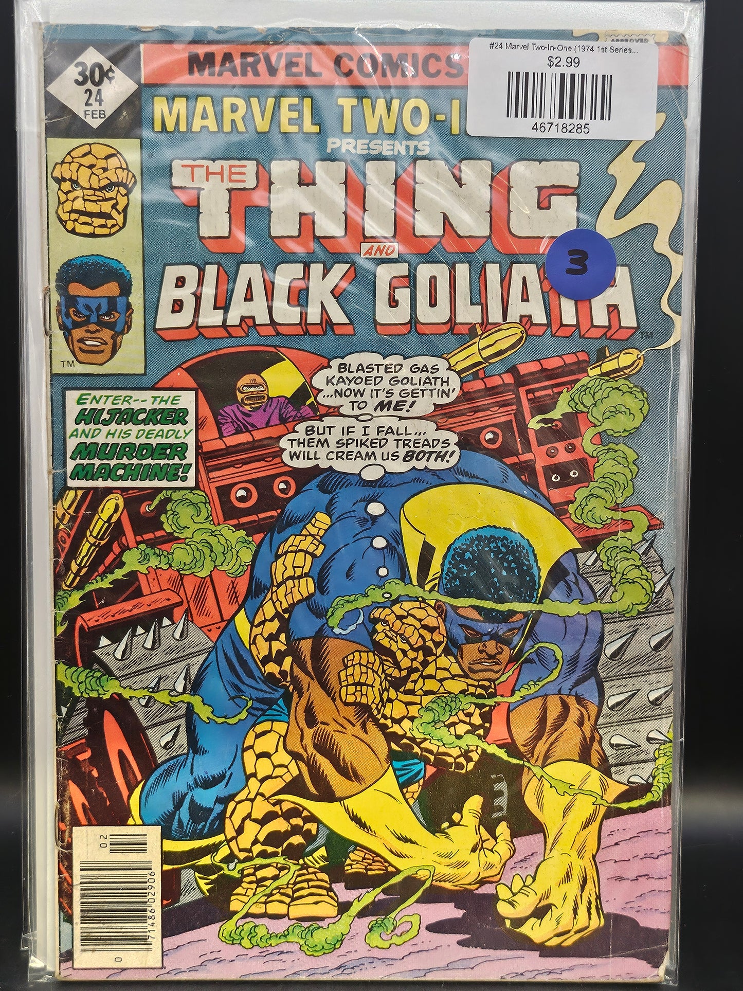 #24 Marvel Two-In-One (1974 1st Series) Whitman