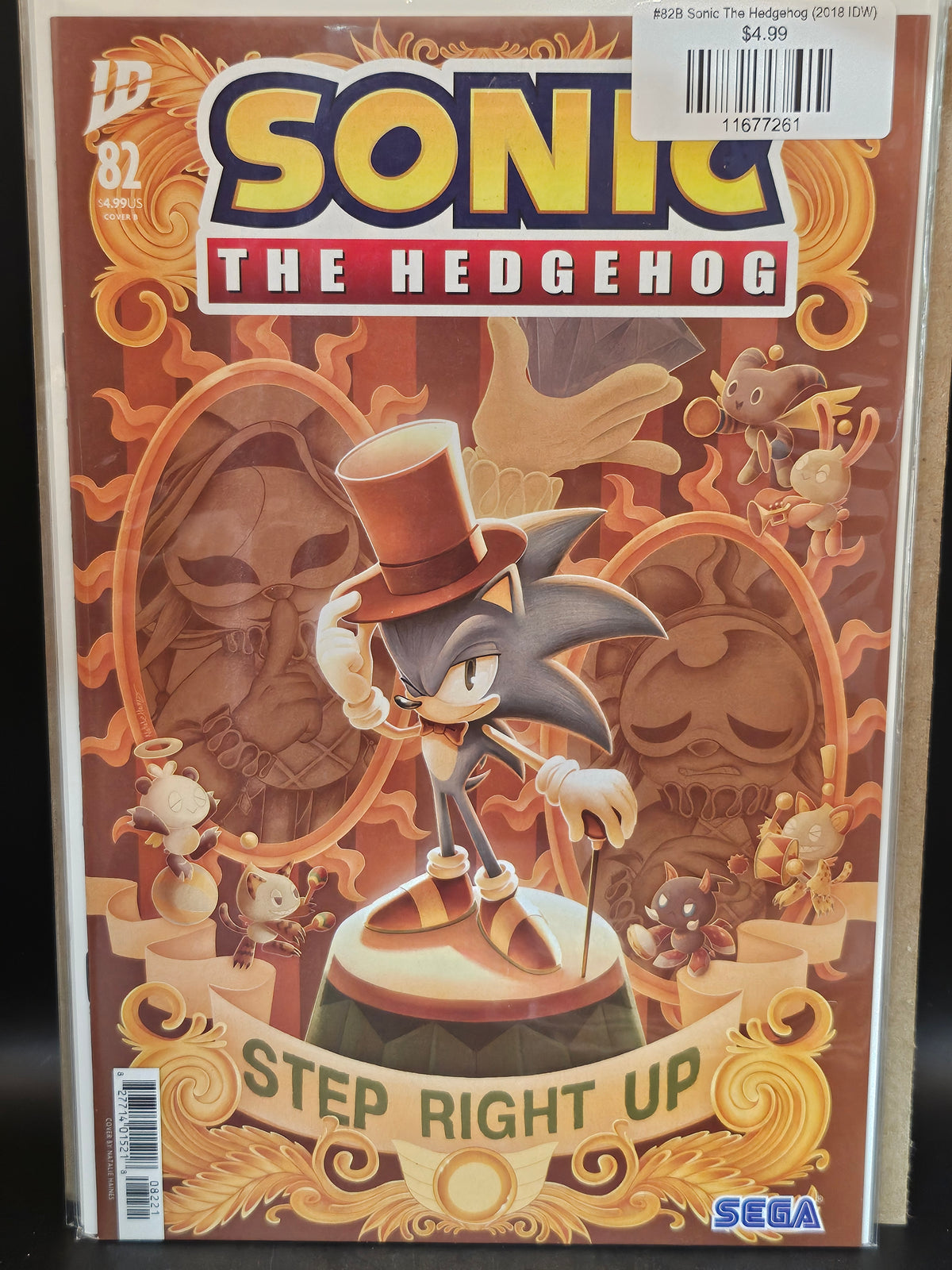 #82B Sonic The Hedgehog (2018 IDW)
