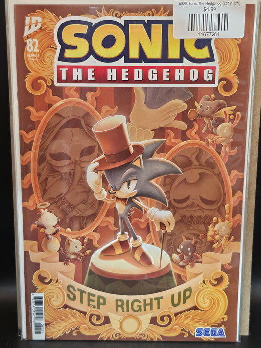 #82B Sonic The Hedgehog (2018 IDW)
