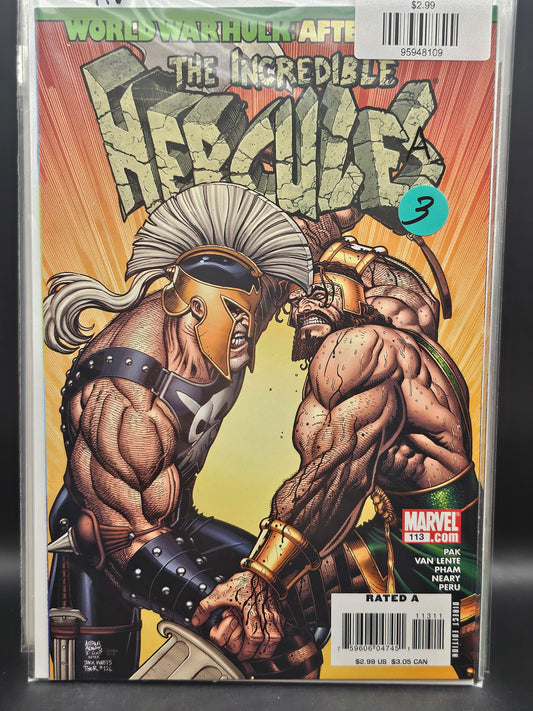#113A Incredible Hercules (2008 Marvel)