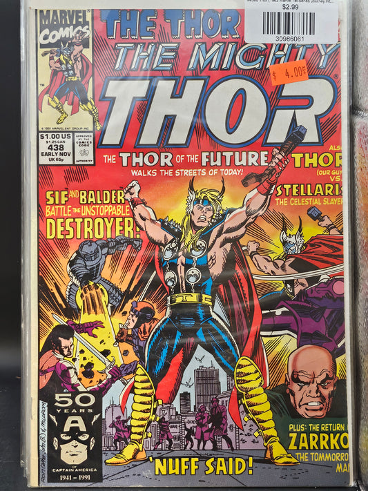#438d Thor (1962 Marvel 1st Series Journey Into Mystery)