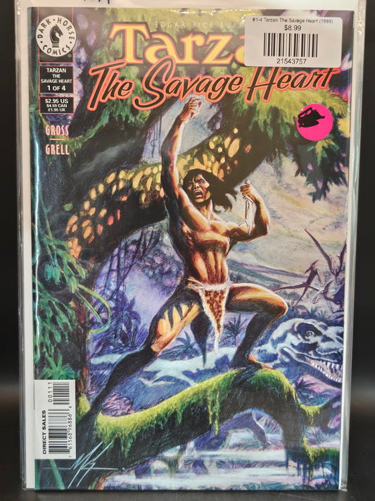 #1-4 Tarzan The Savage Heart (1999)