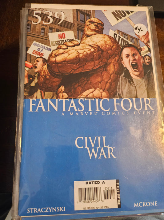 106.109 – Fantastic Four - #539 -2003-12