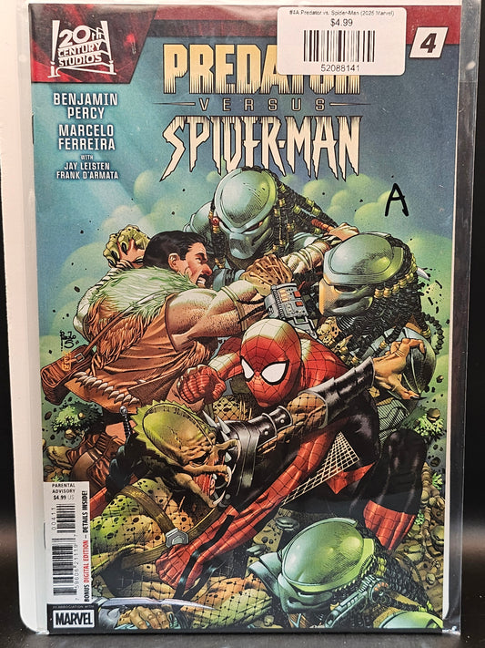 #4A Predator vs. Spider-Man (2025 Marvel)