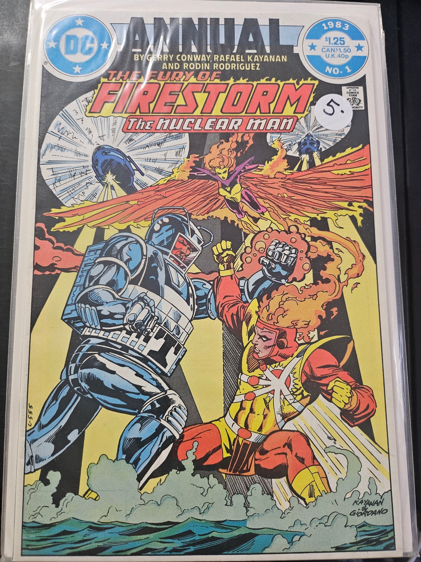 101.115 – #1 - Annual - Firestorm Nuclear Man -1987-90