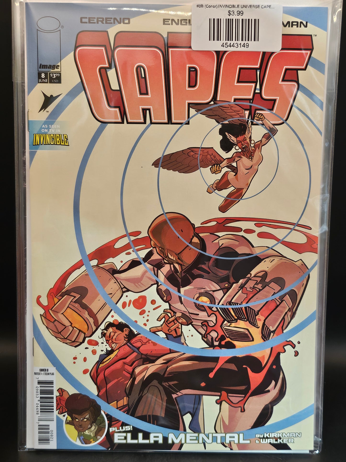 #8B (Conor) INVINCIBLE UNIVERSE CAPES (CONOR HUGHES VAR)