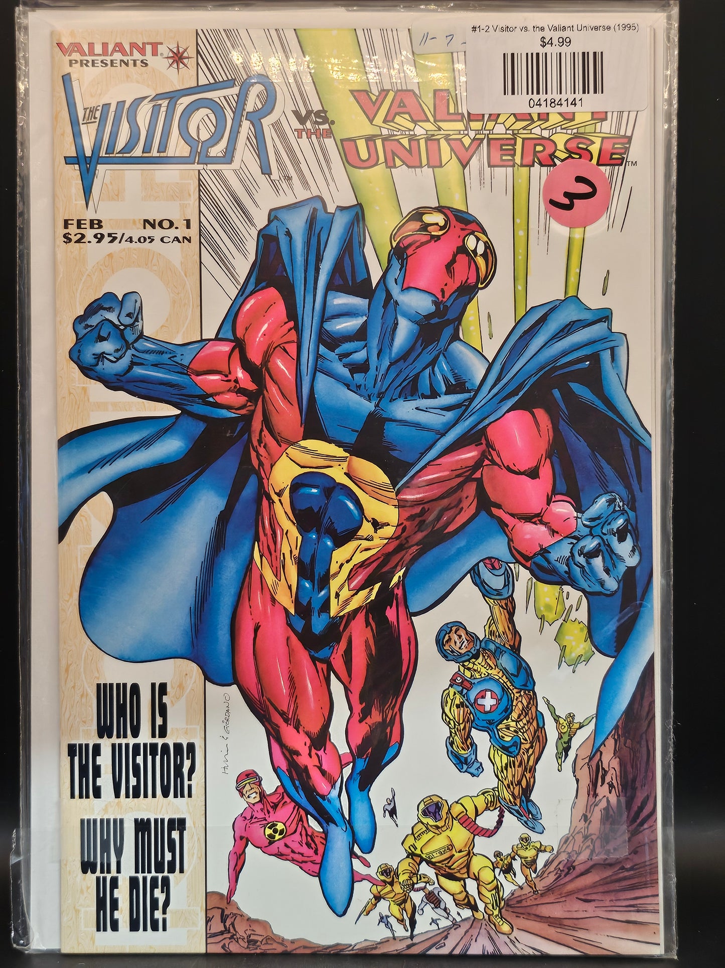#1-2 Visitor vs. the Valiant Universe (1995)