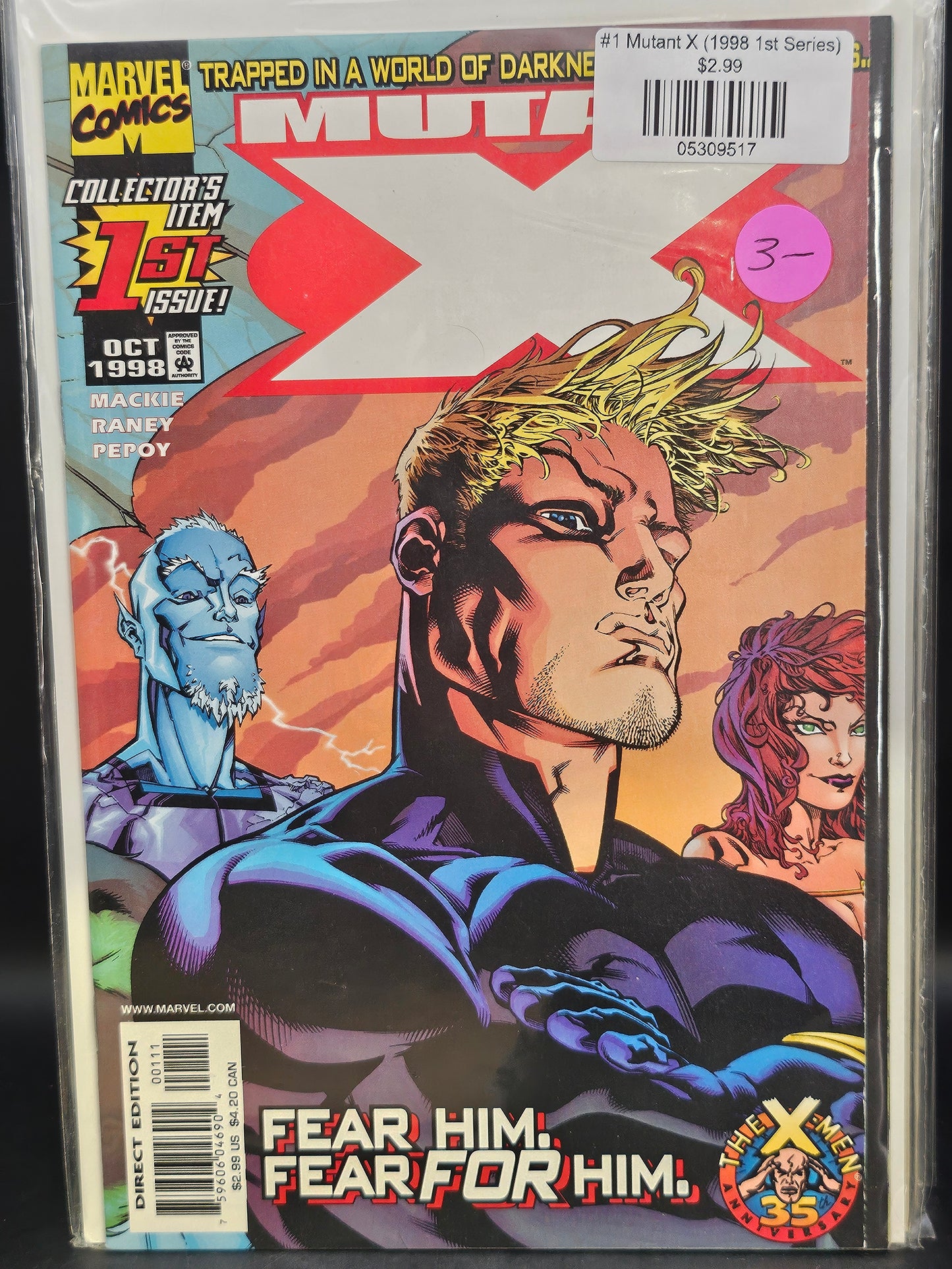 #1 Mutant X (1998 1st Series)