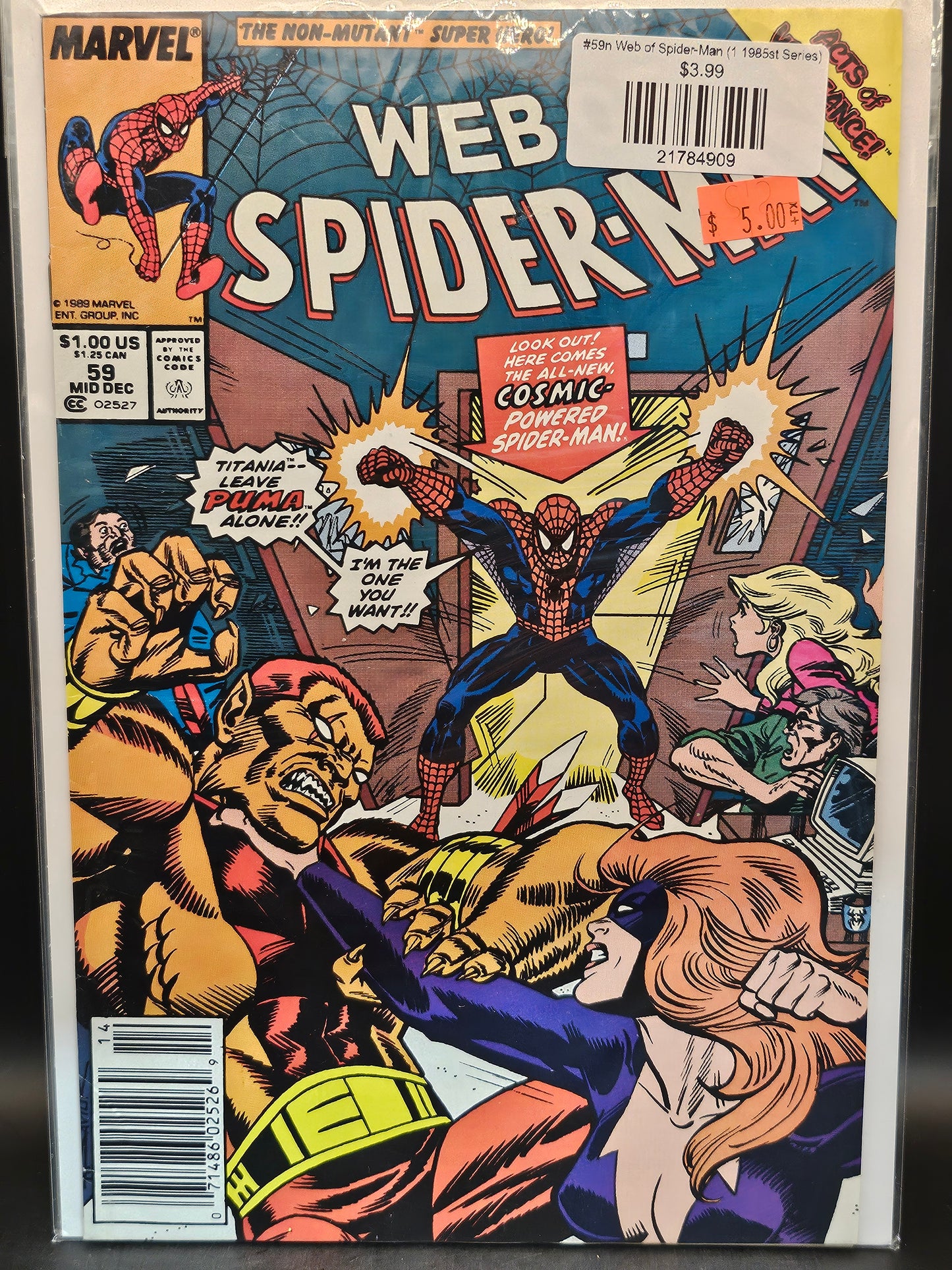 #59n Web of Spider-Man (1985 1st Series)