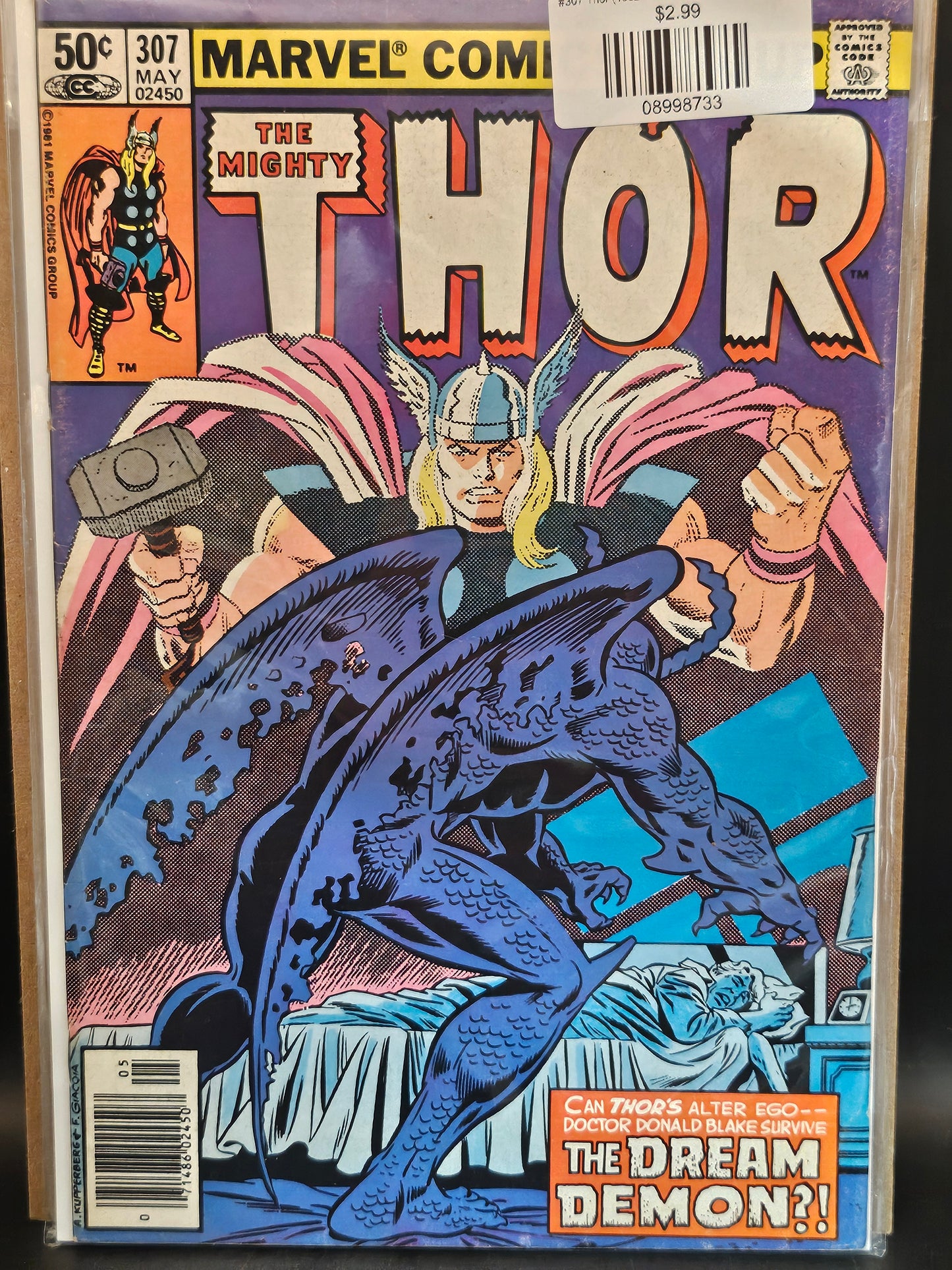 #307 Thor (1962 Marvel 1st Series Journey Into Mystery)