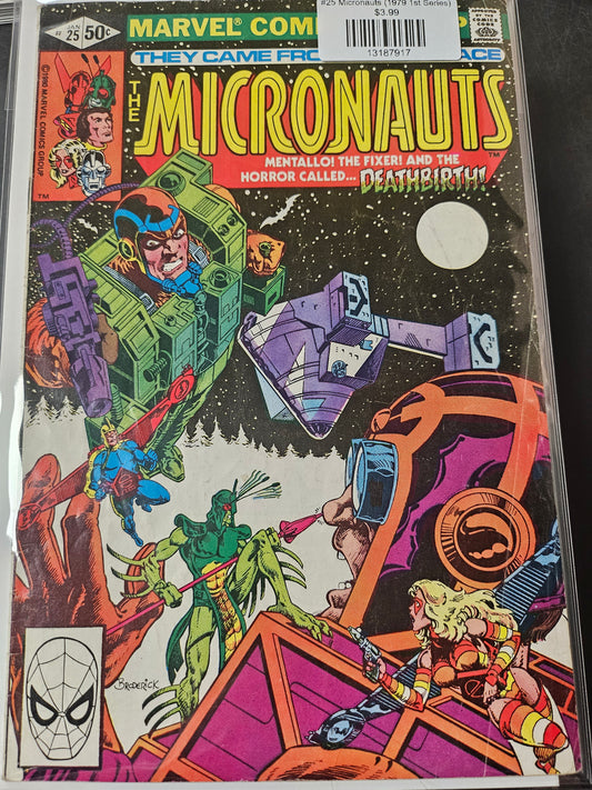 #25 Micronauts (1979 1st Series)