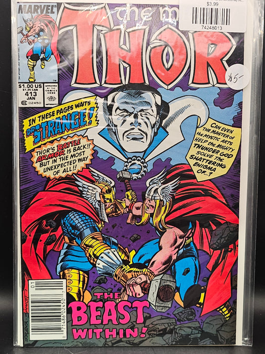 #413n Thor (1962 Marvel 1st Series Journey Into Mystery)